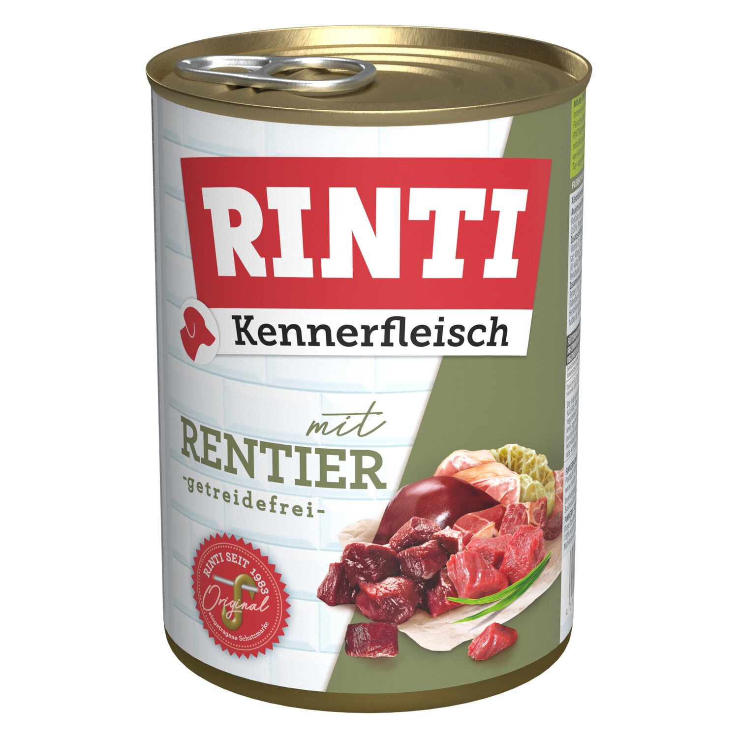 RINTI Nassfutter Kennerfleisch  - Wild