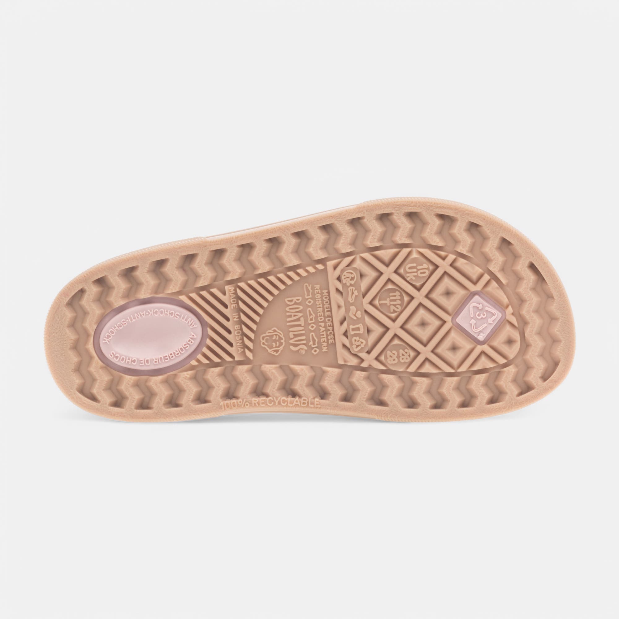 Claquettes de plage Fille rose