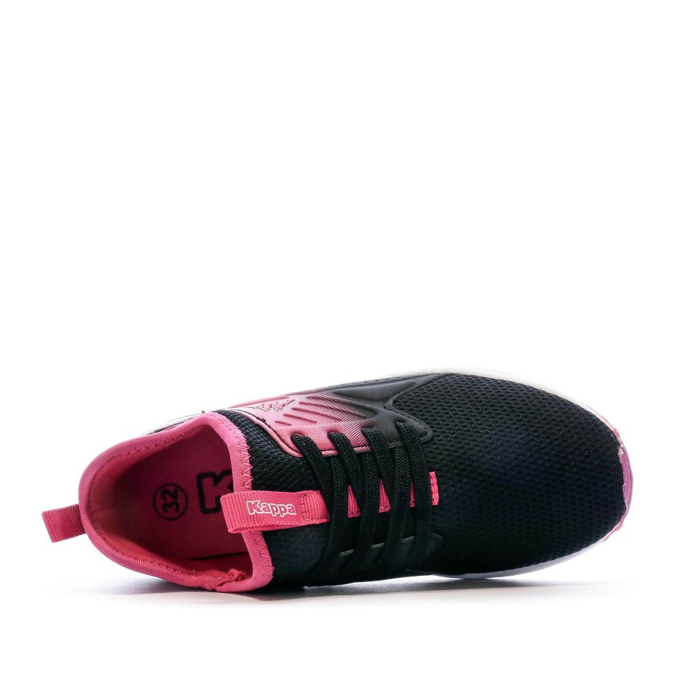 Kappa Baskets Noir/Rose Fille Kappa San Puerto