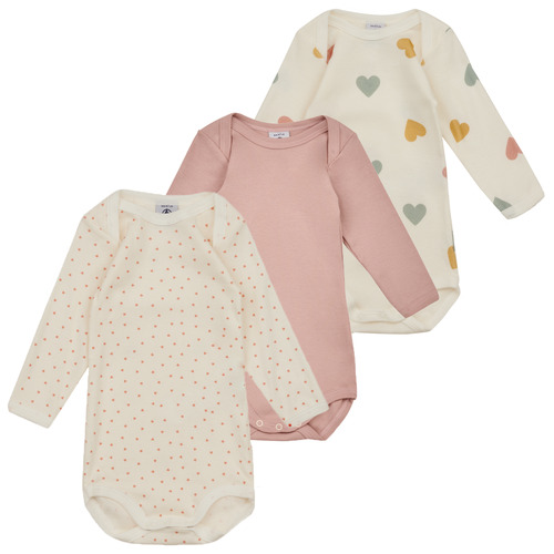 Petit Bateau - BODY US ML CUR PACK X3 - Multicolore
