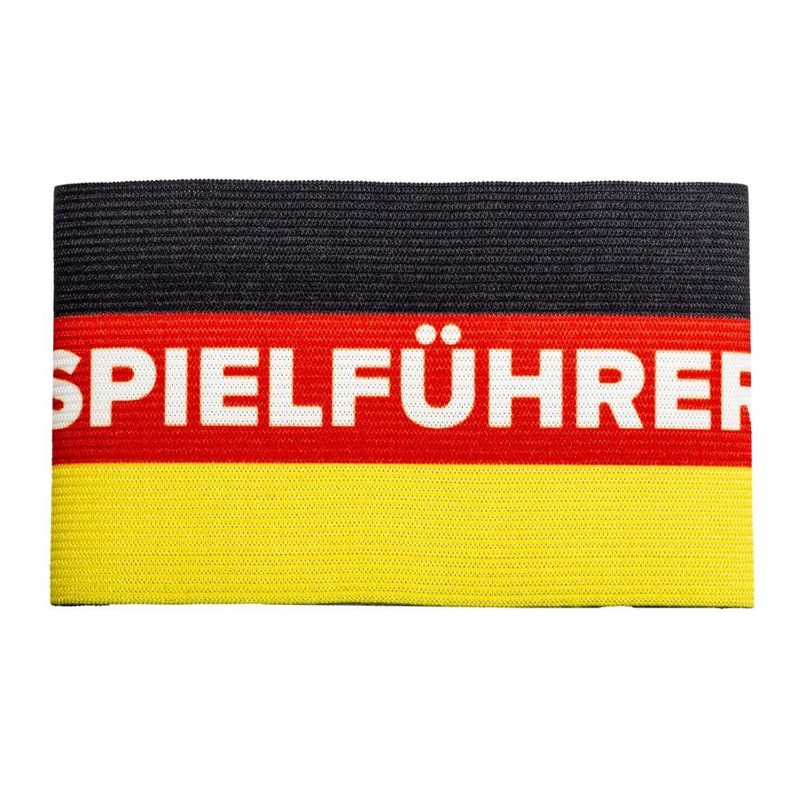Unisport Brassard de Capitaine Allemagne - Noir/Rouge/Jaune
