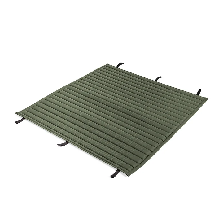 HAY - Palissade Quilted Cushion für Dining Bench, olive