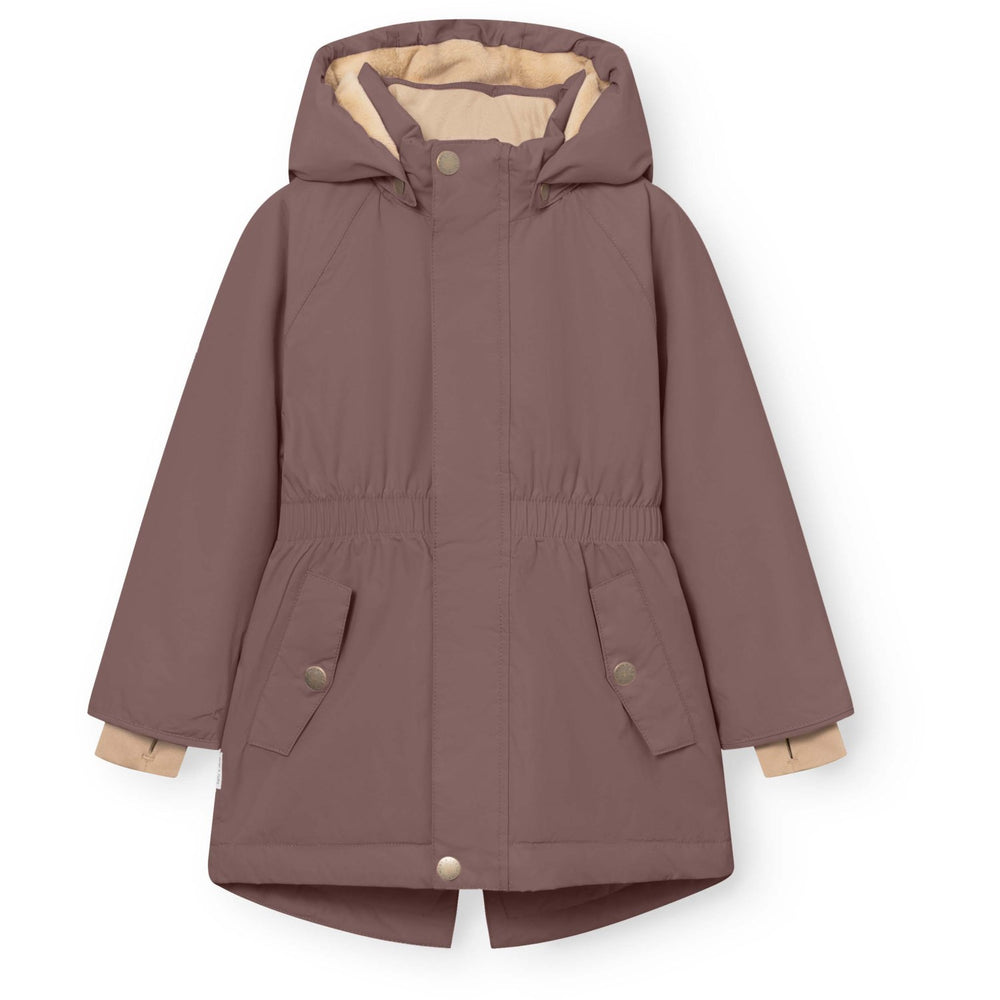 Køb Mini A ture Peppercorn Plum Matvikania Fleece Lined Winter Jacket. GRS