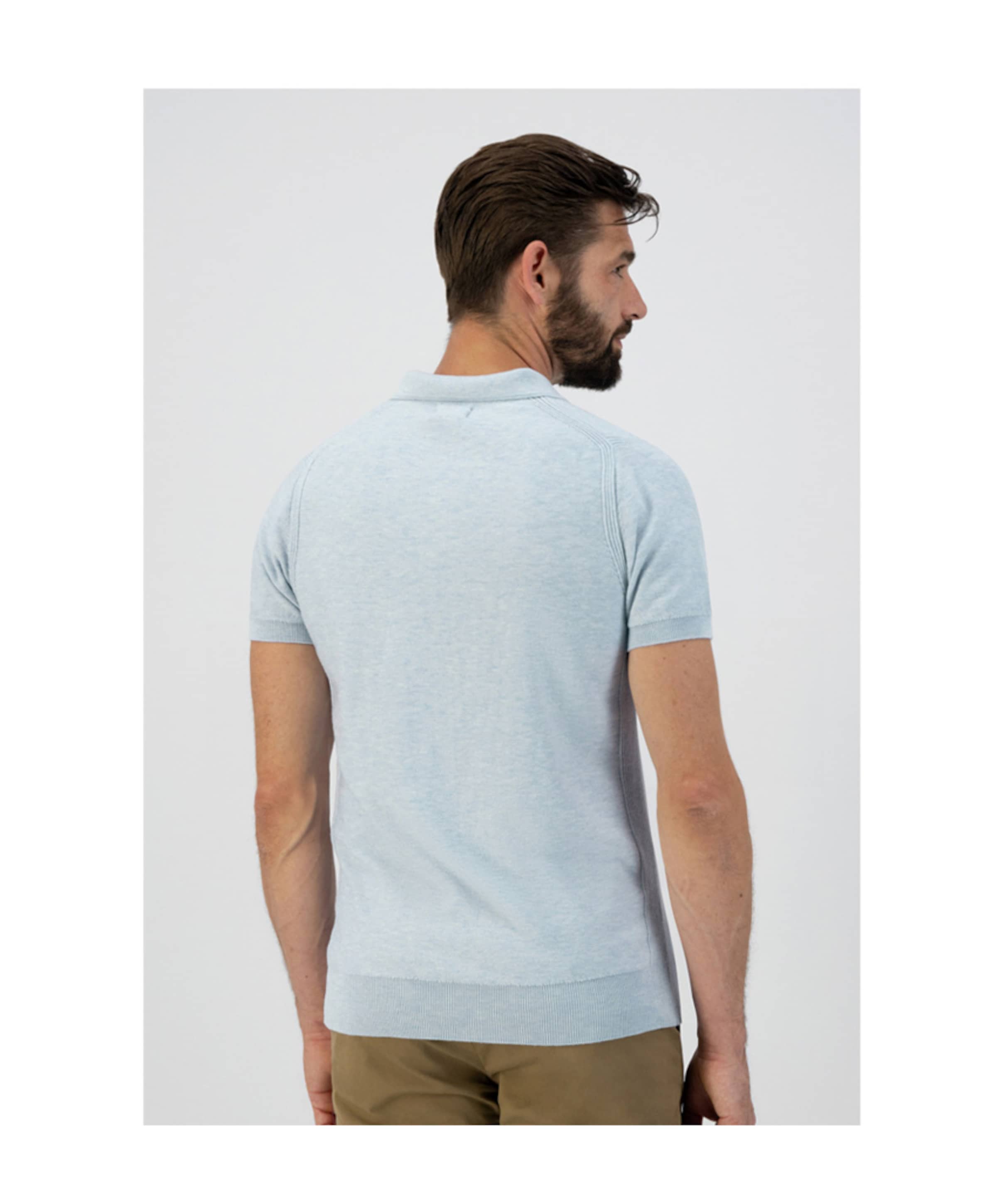 Dstrezzed Heren polo blauw