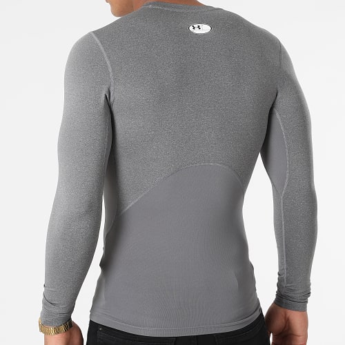 Tee Shirt De Sport Manches Longues 1361524 Gris Chiné