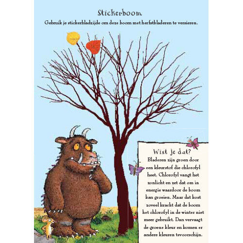 Uitgeverij lemniscaat het gruffalo herfst natuurspeurboek