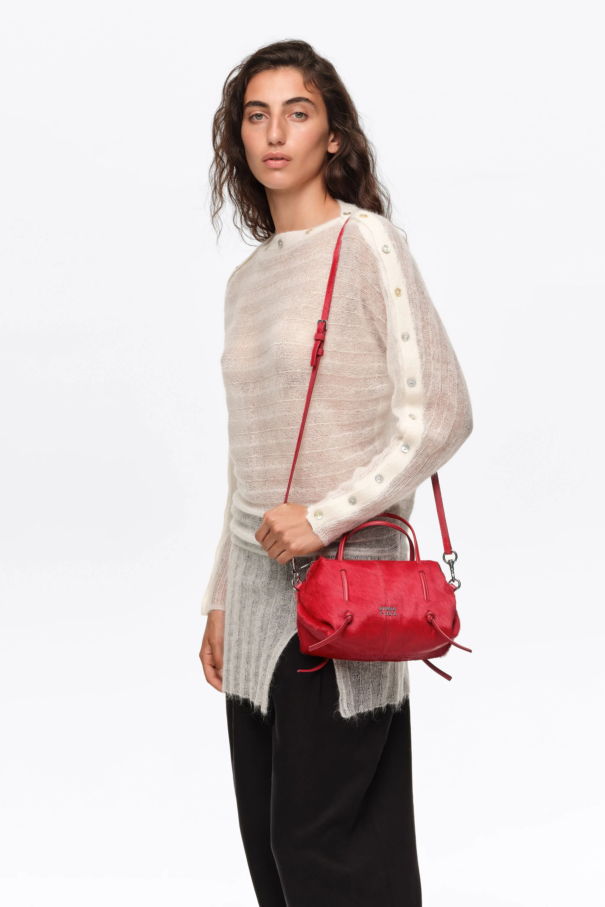 Bolsa Lolita Mini de Pele de Lava