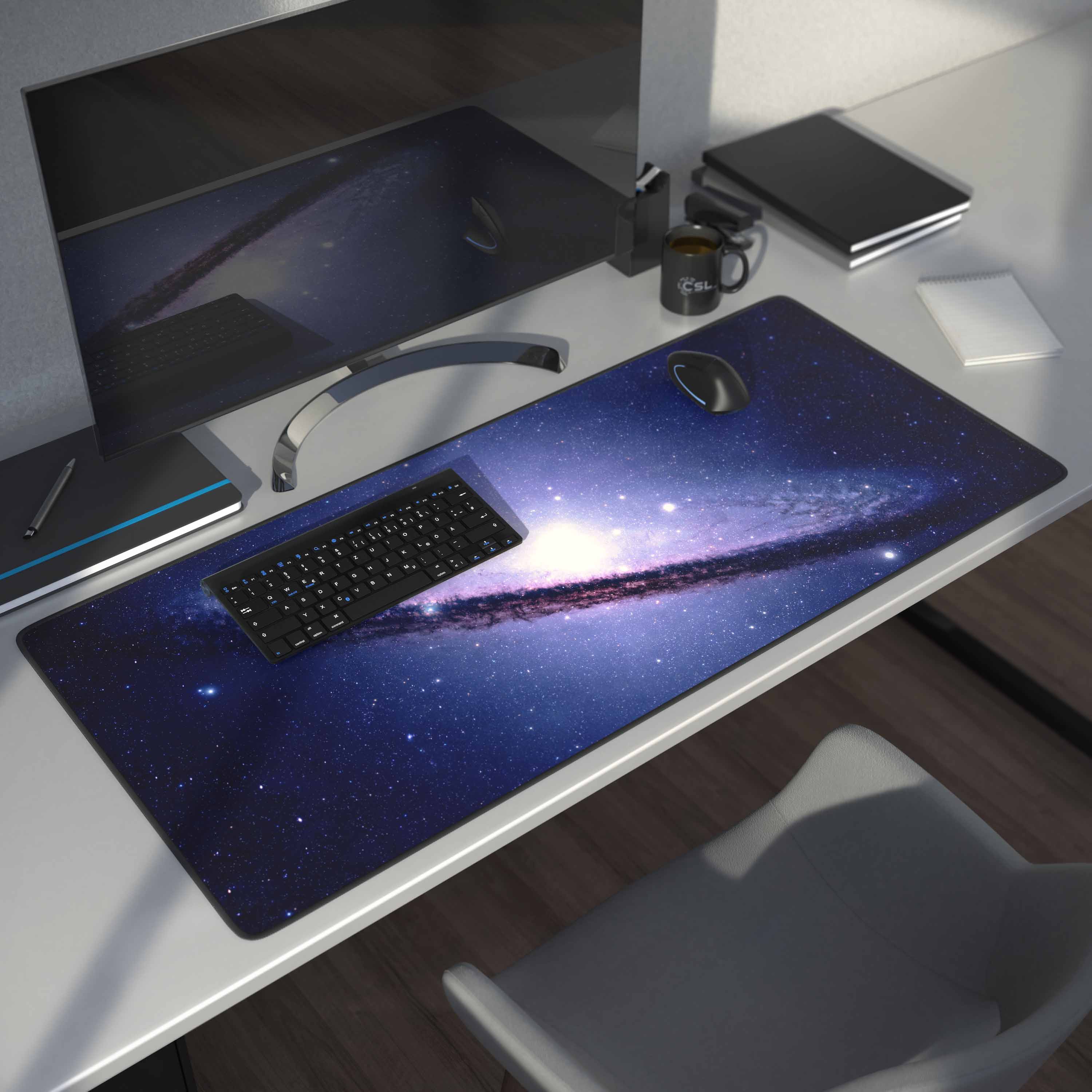 CSL XXL Gaming Mauspad Schreibtischunterlage Mousepad 900 x 400mm / Präzison & Geschwindigkeit