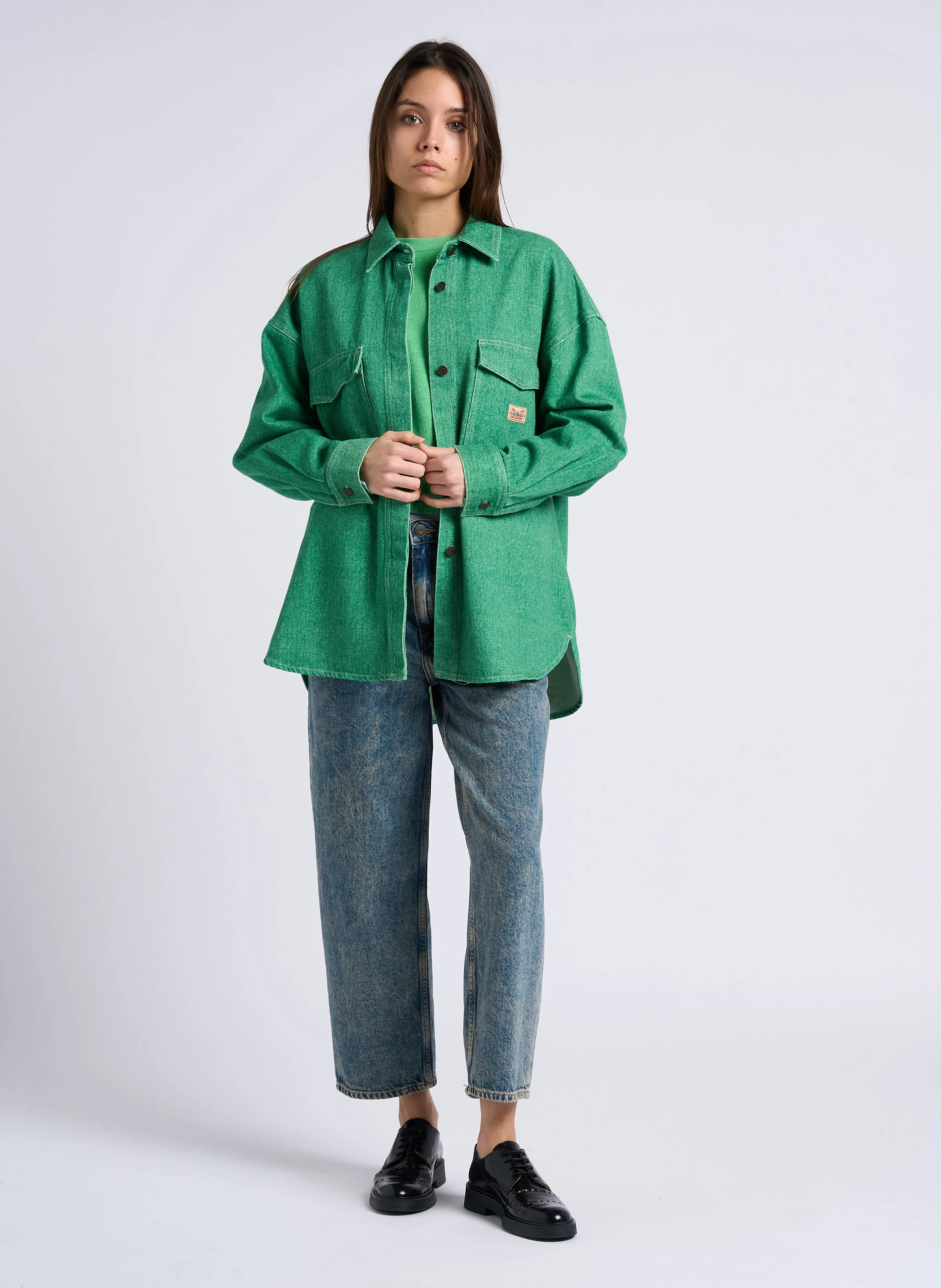 JOYBIRD - Jean mom en denim délavé | Jean Stone