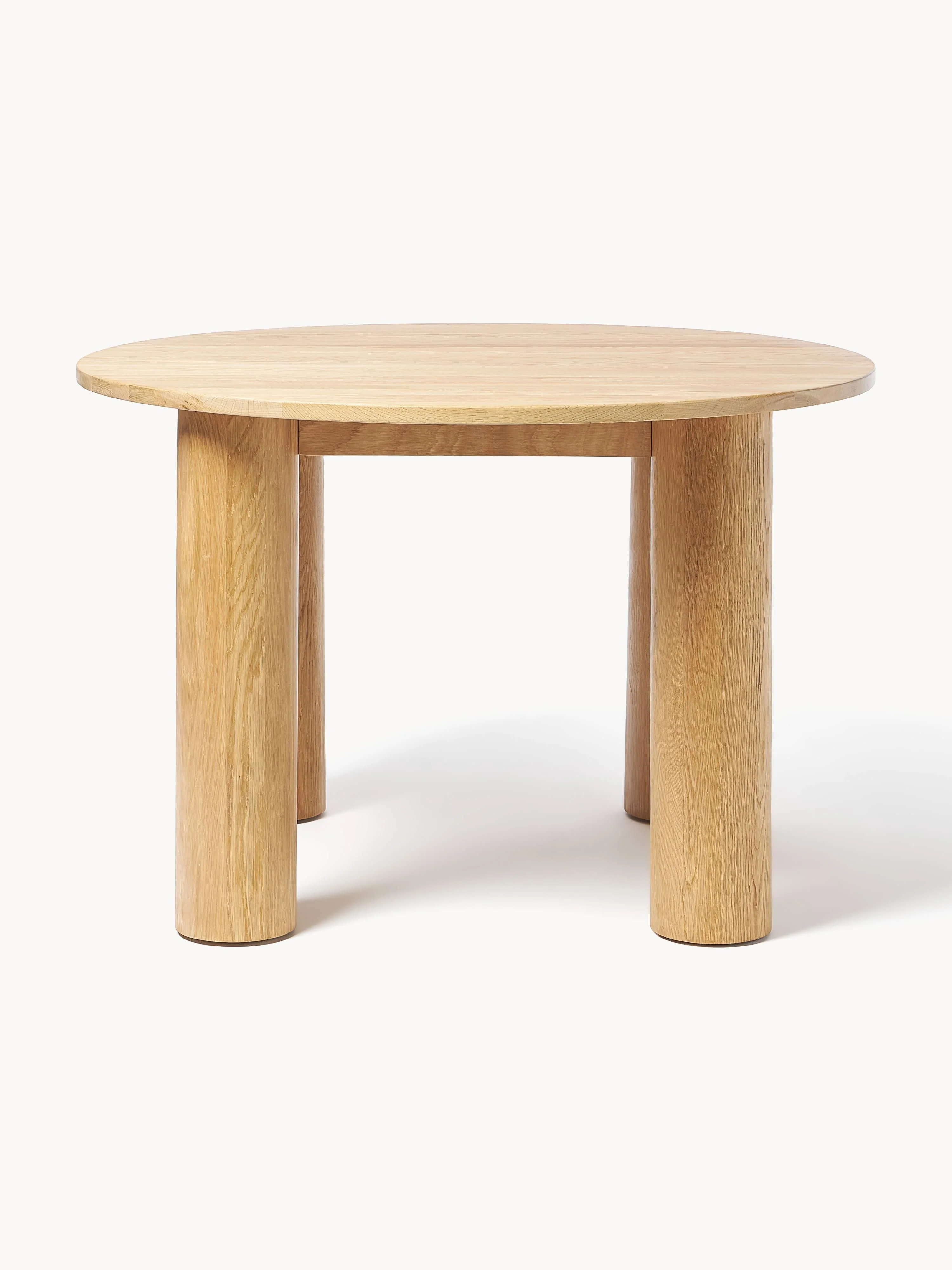 Ronde eettafel Ohana van eikenhout, in verschillende formaten