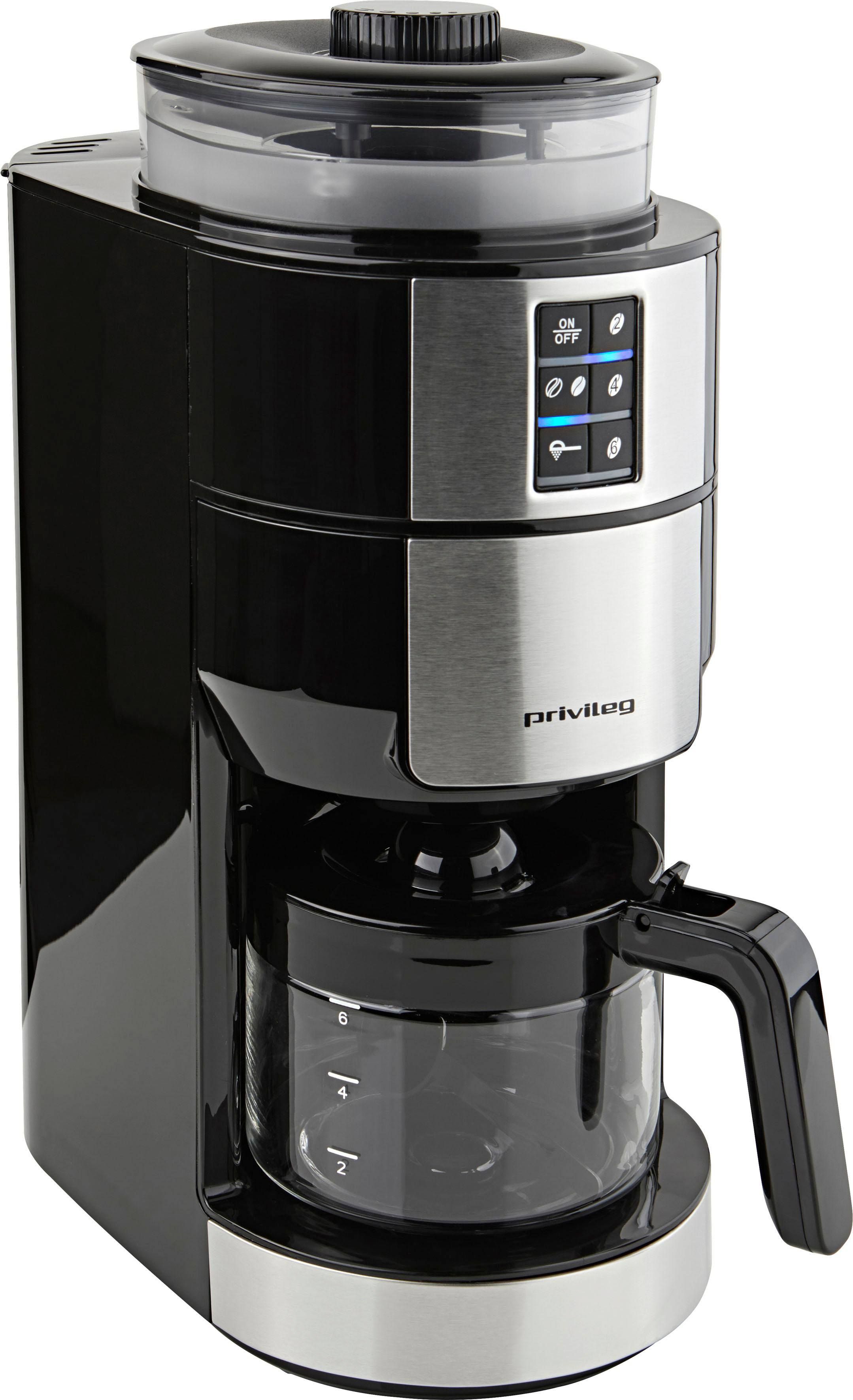 Privileg Kaffeemaschine mit Mahlwerk CM1121-GS
