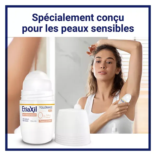 Antitranspirante Etiaxil Roll-on para axilas, 50ml
