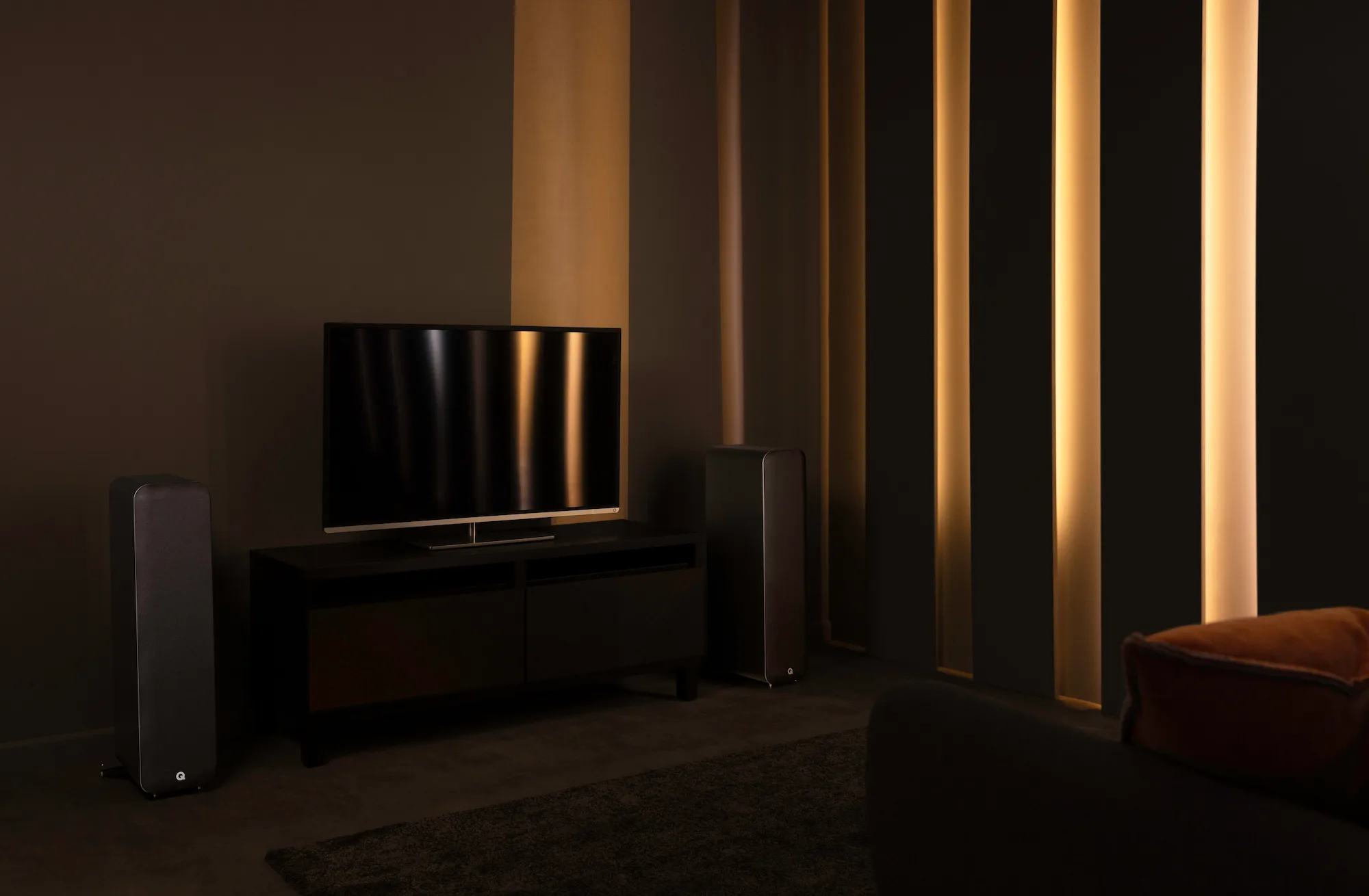 Q Acoustics M40 Noir (la paire) Enceintes sans fil hi-fi