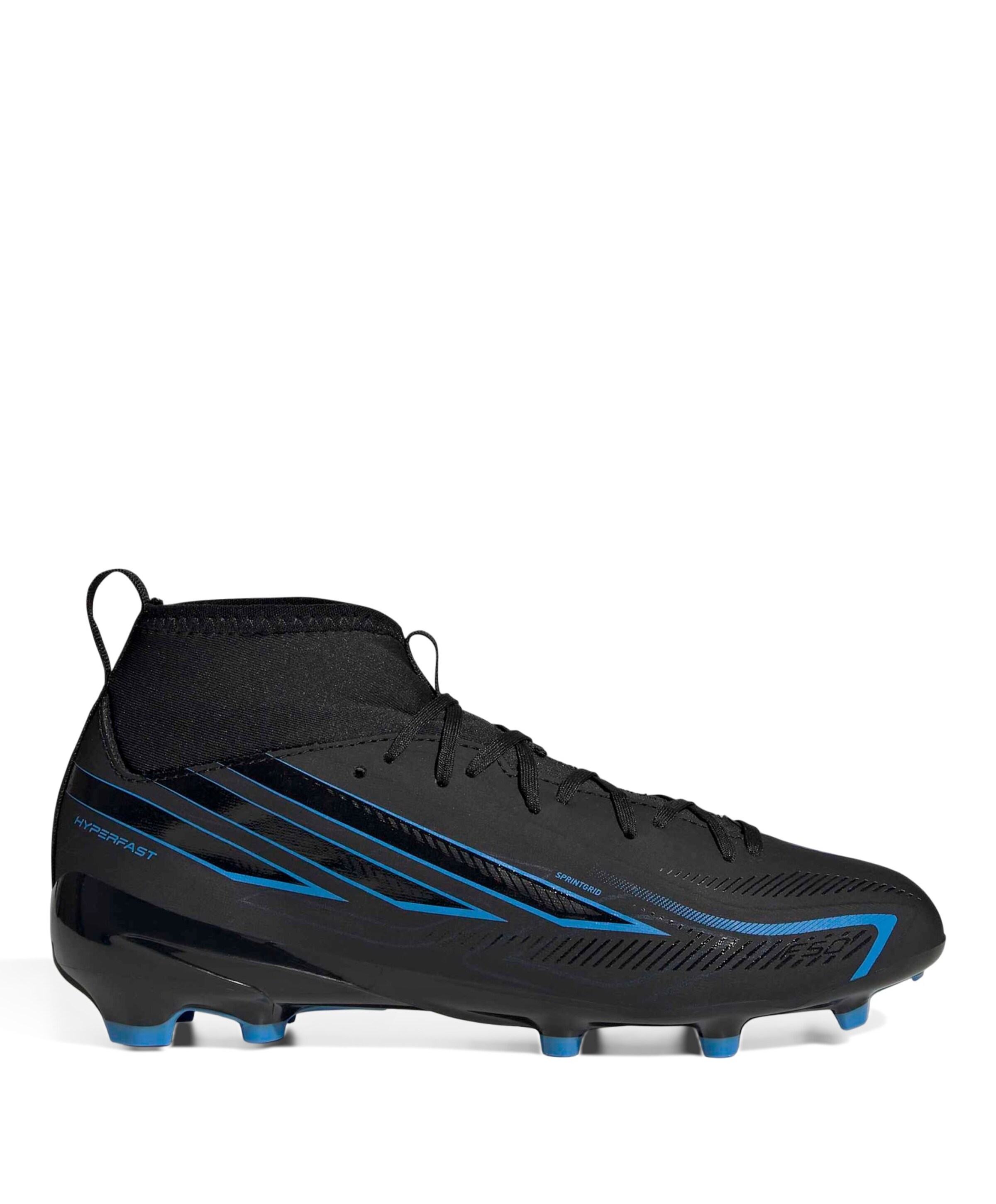 Adidas F50 Hyperfast League Mid Fg J jongens voetbalschoenen zwart