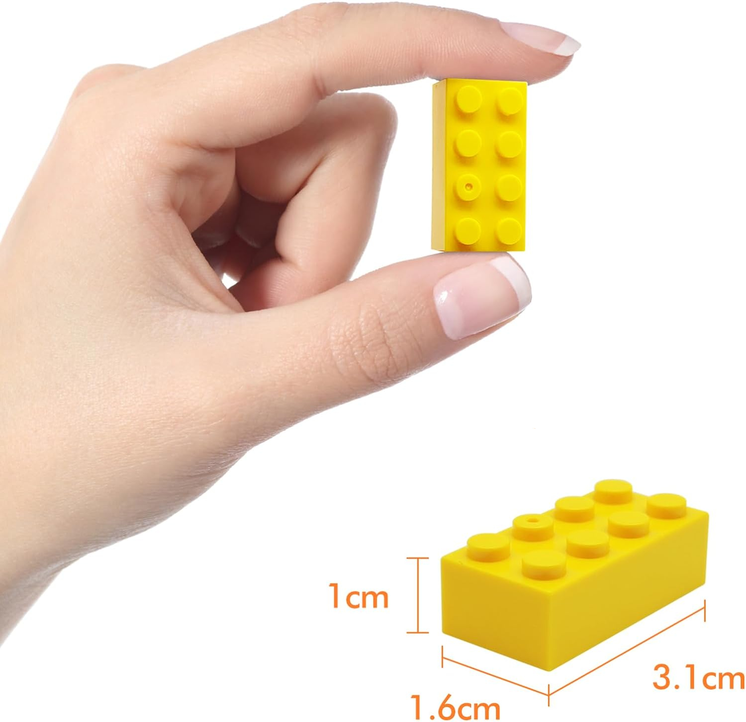 (140er Set) Kunstoff Bausteine Kinder Klemmbausteine Building Spielzeug Bauklötze - Assortiert