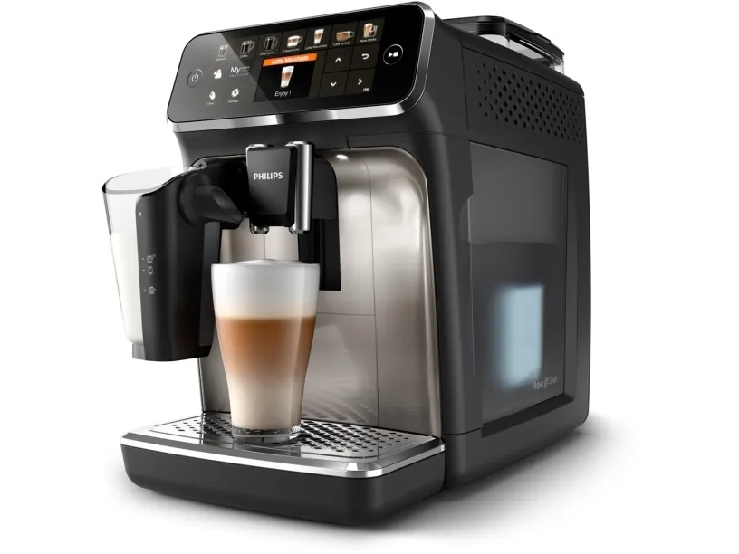 [OUTLET] - Philips 5400 series EP5447 - Automatisk kaffemaskine med mælkeskummer - 15 bar - sort