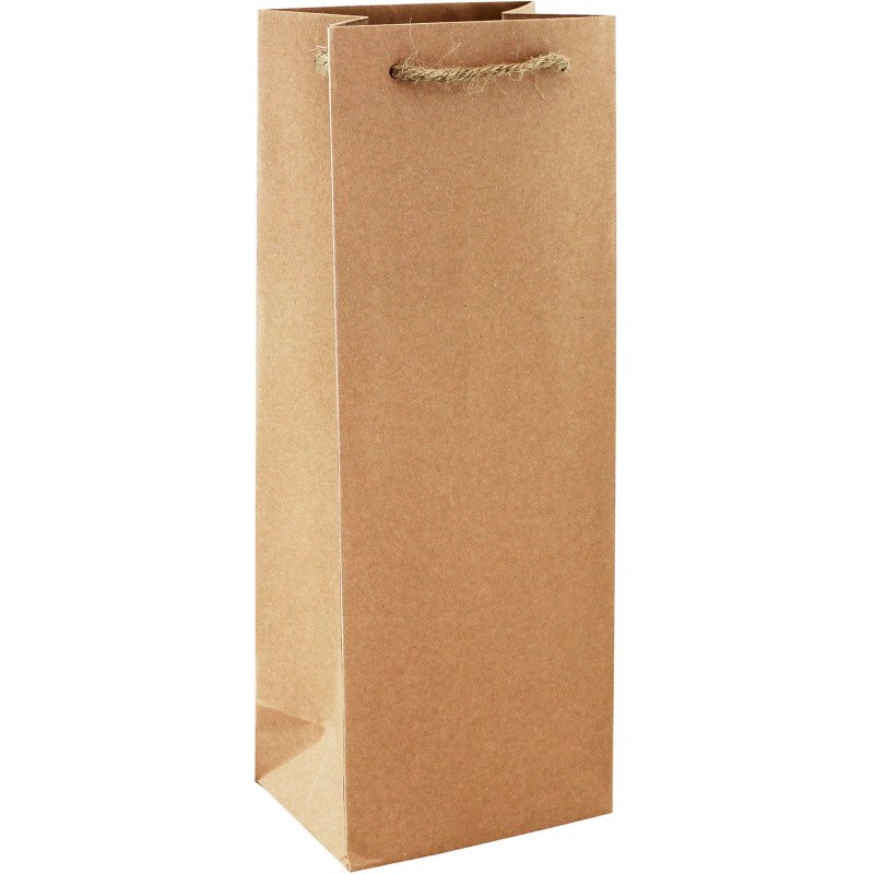 Sac bouteille kraft Clairefontaine - lot de 6