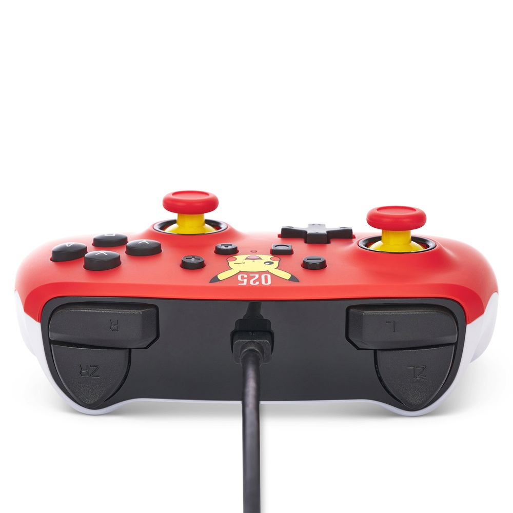 PowerA Kabelgebundener Controller für Nintendo Switch – Lachendes Pikachu