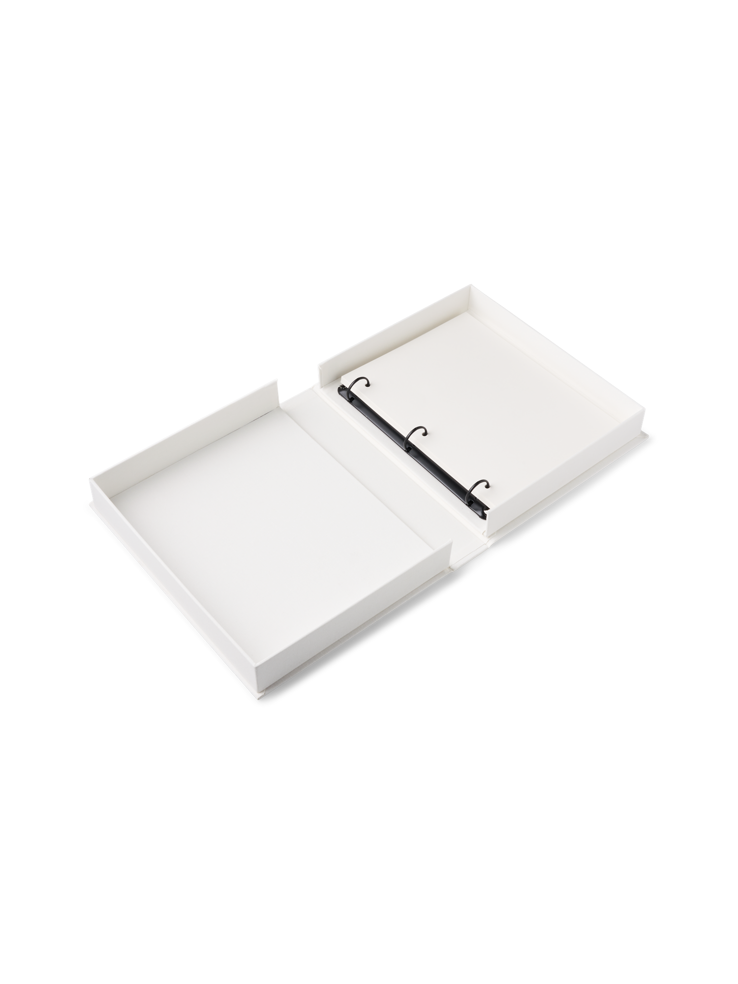 Babyalbum | Gråplade/bomuld/papir/metal. 33 x 27 x 5 cm. 30 sider. Stor.  | Off White | Printworks