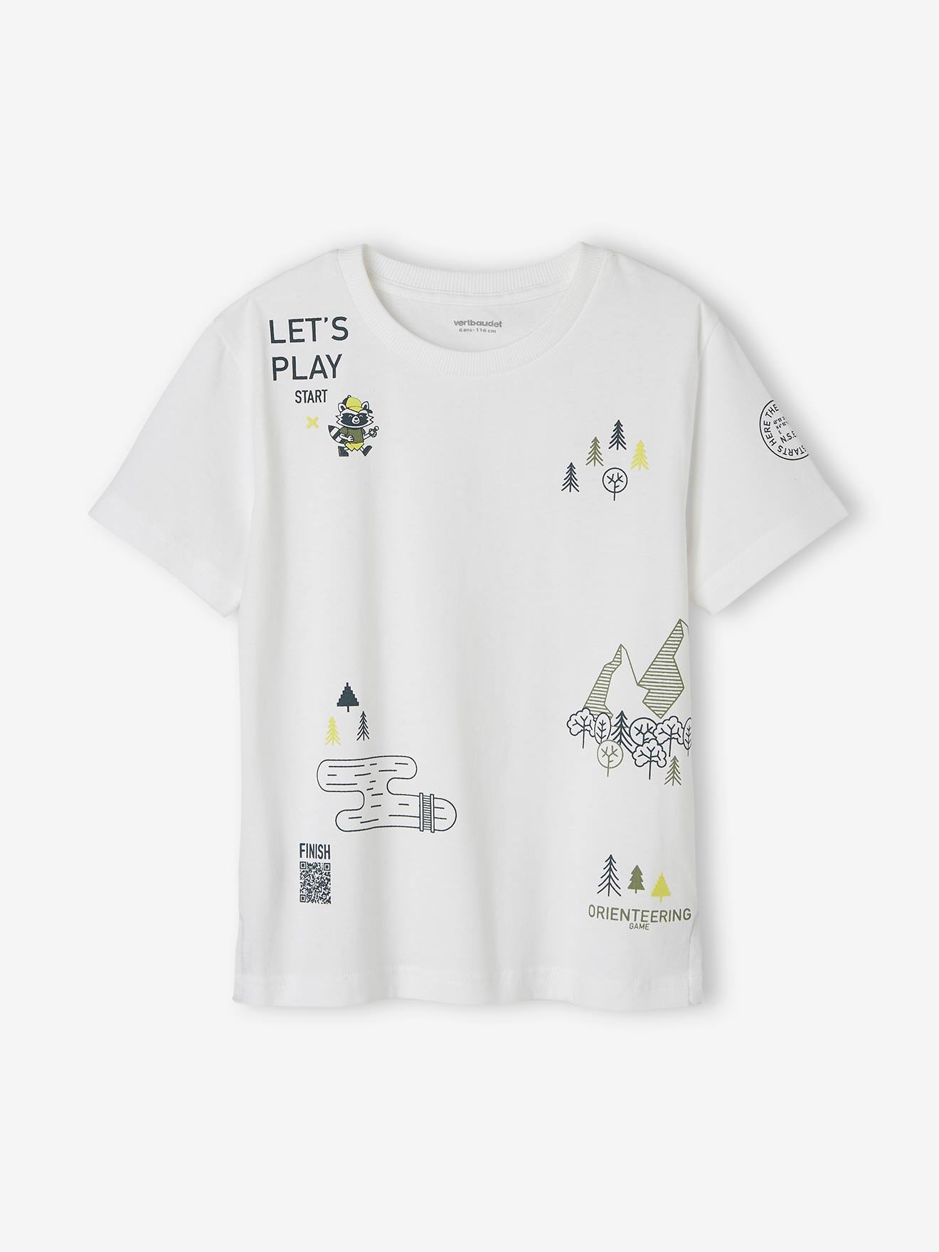 Camiseta divertida e interativa de 