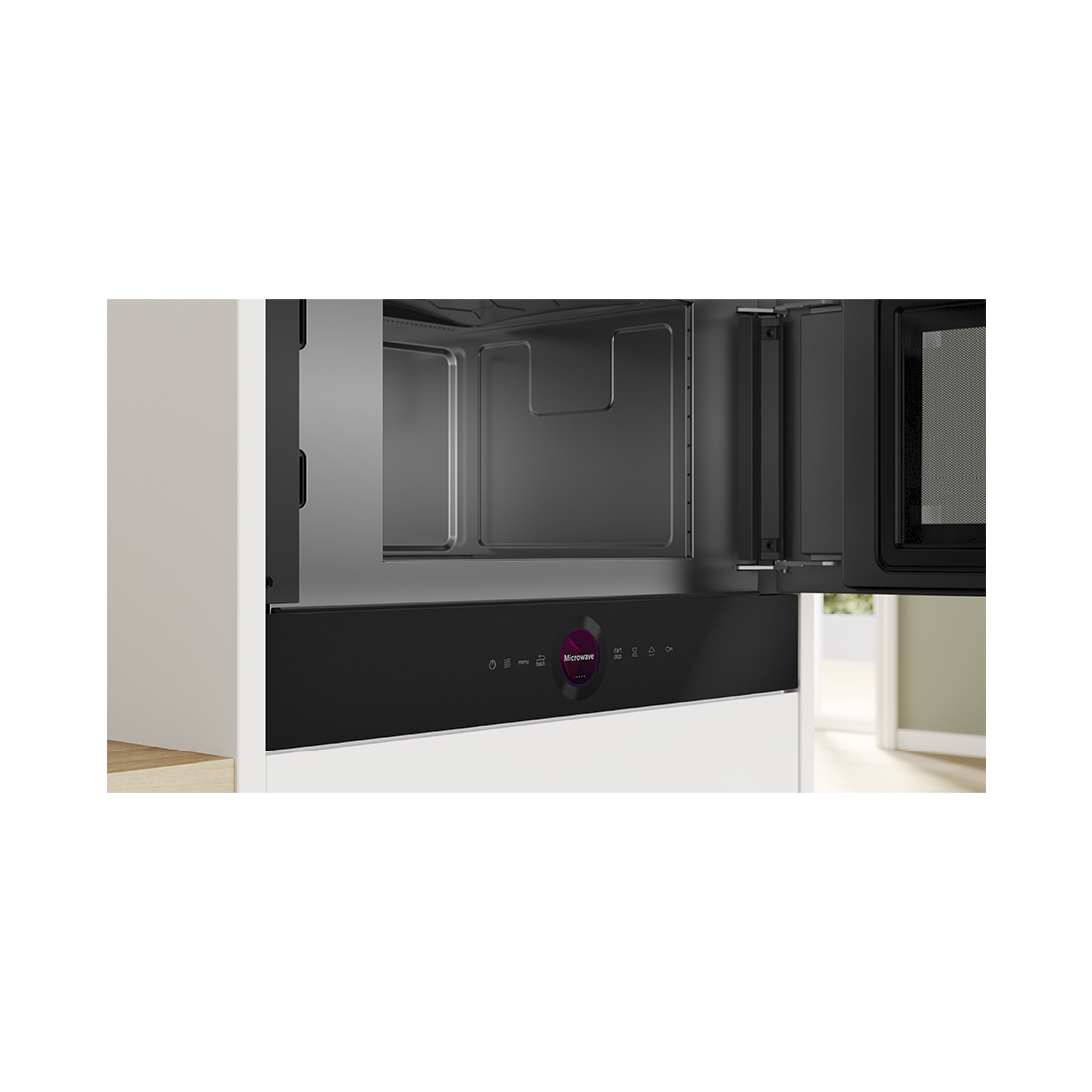 Bosch BFR7221B1 Einbau-Mikrowelle schwarz