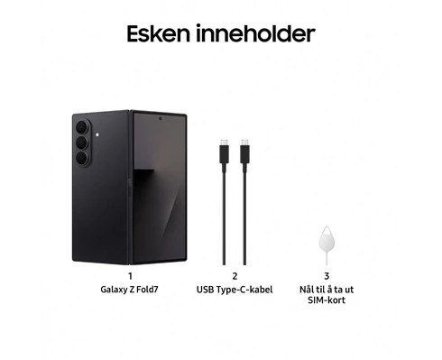 Samsung Galaxy Z Fold7 256GB Jetblack