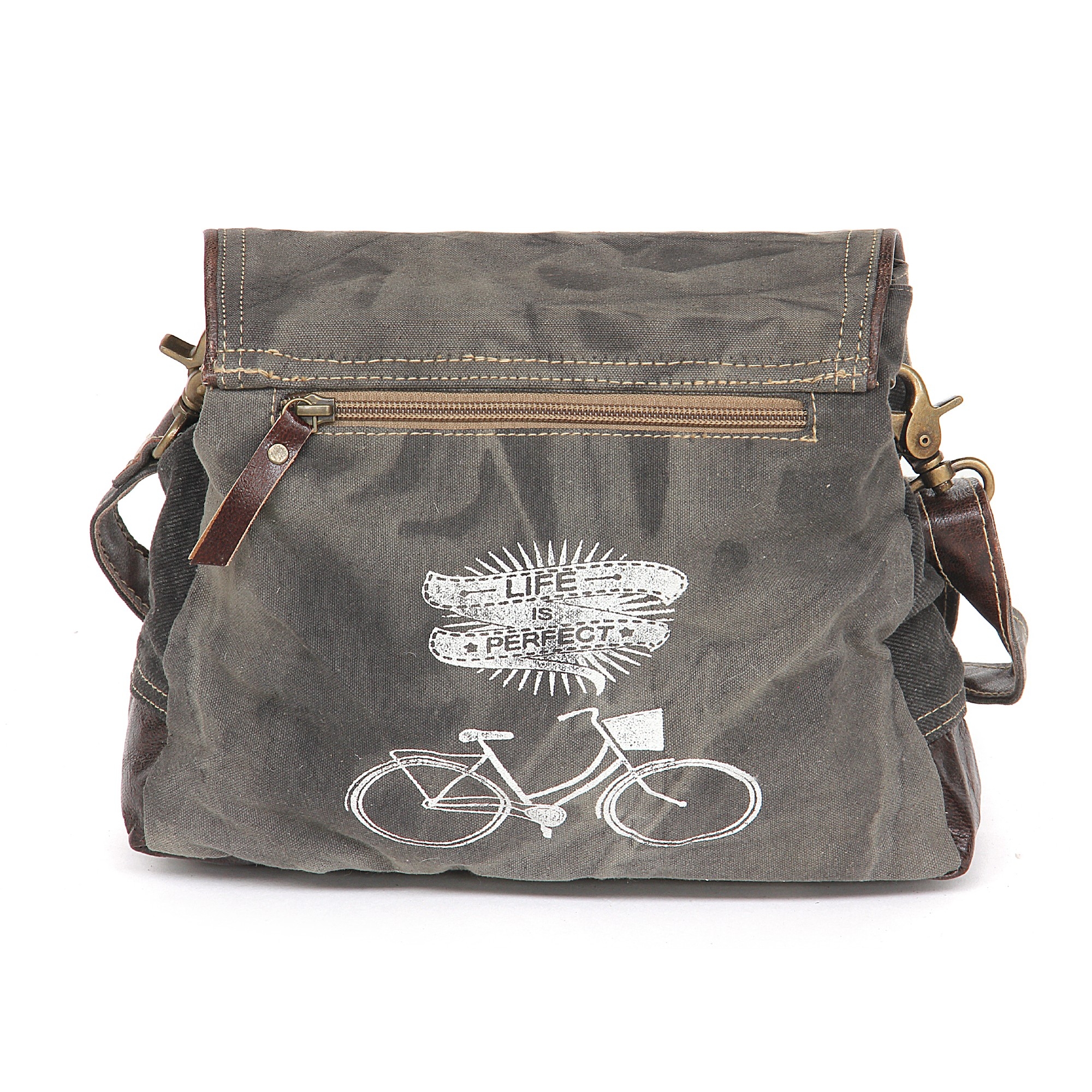 Umhängetasche 'Hanson', khaki, T 9cm, B 28cm, H 24cm günstig bestellen