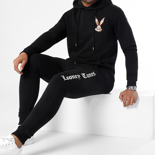 Ensemble De Survetement Bugs Bunny Graffiti Noir