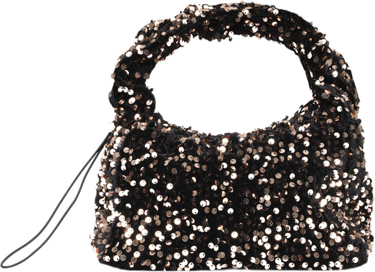 Sui Ava Anne Sequins Bag Brown