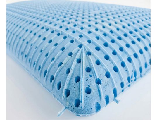 H&H - Oreiller rectangle Eclipse 70 x 40 cm, Mousse visco, Thermorégulant