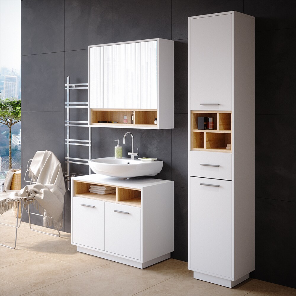 Vicco Waschtischunterschrank Waschbeckenunterschrank Waschtisch Beatrice 80cm