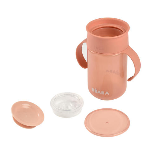 Tasse d'apprentissage 360° Rose - BEABA