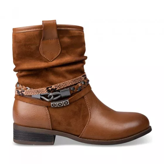 Bottines COGNAC MERRY SCOTT