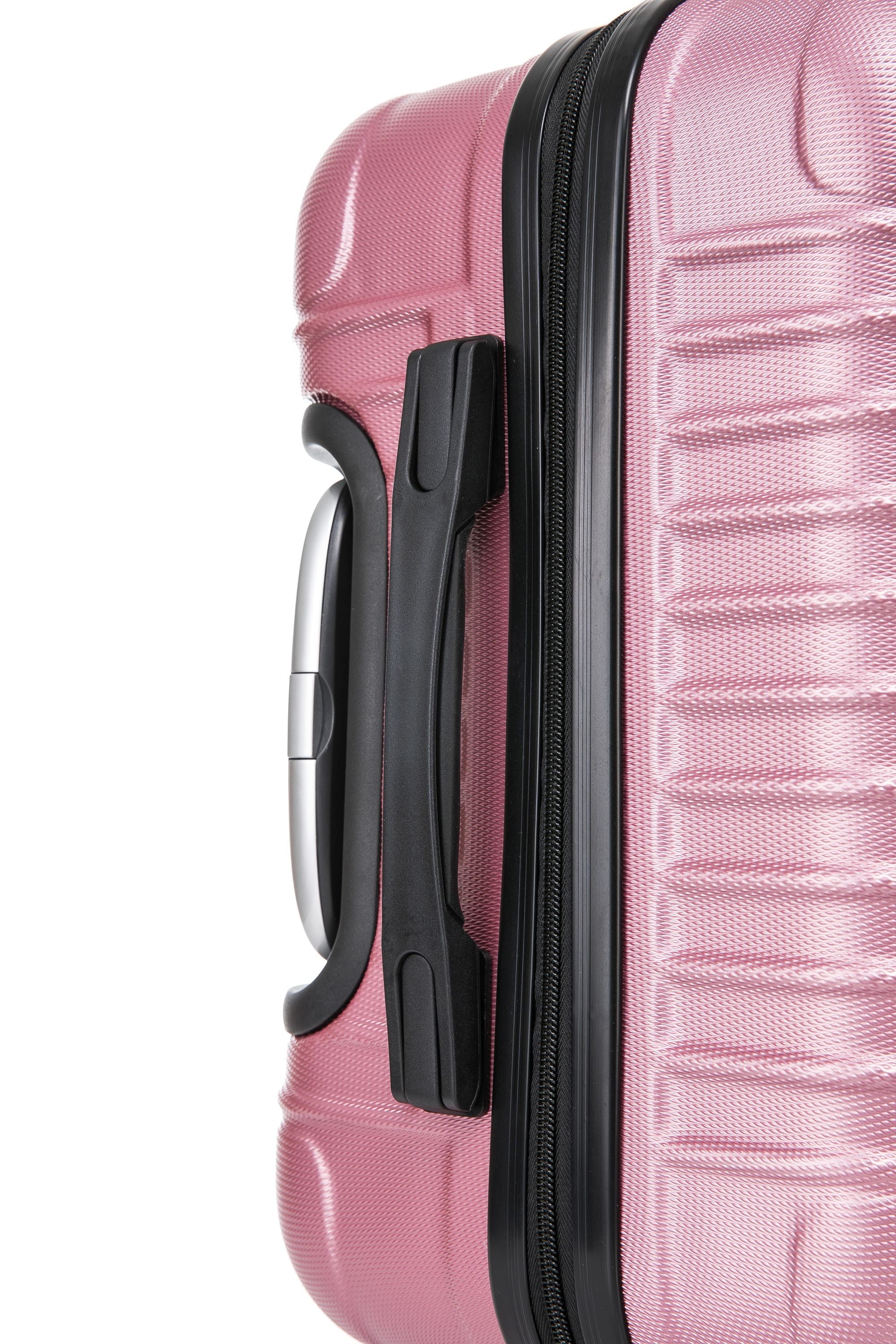 Reisekoffer Hartschalenkoffer LINN 5er Set rosa