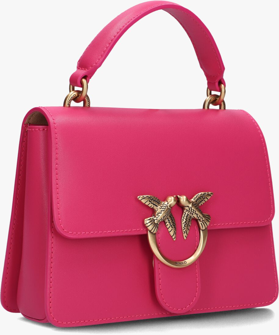 PINKO roze pinko handtas love one top handle mini
