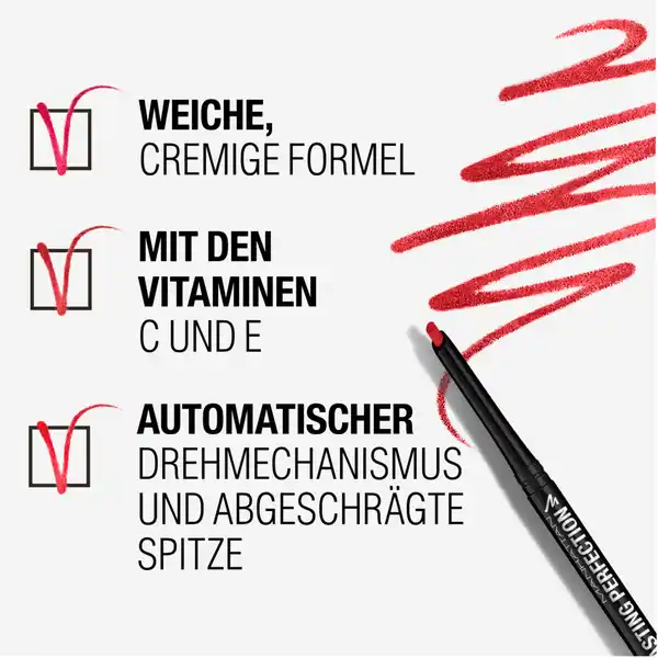 Lasting Perfection Lipliner 24 Red Diva