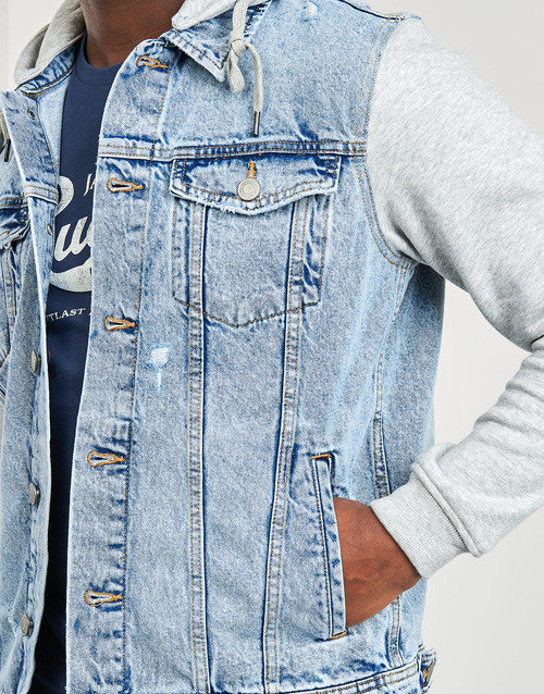 Jack & Jones - JJIJEAN JJJACKET W. SWEAT WI 067 - Bleu