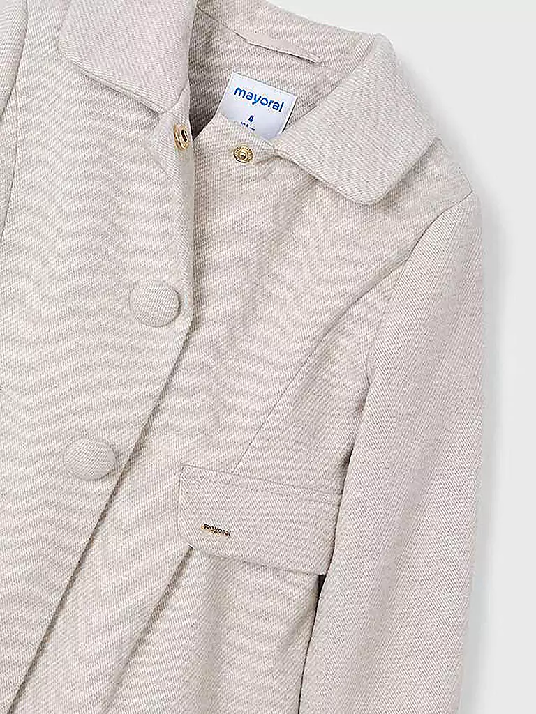 MAYORAL Mädchen Mantel beige