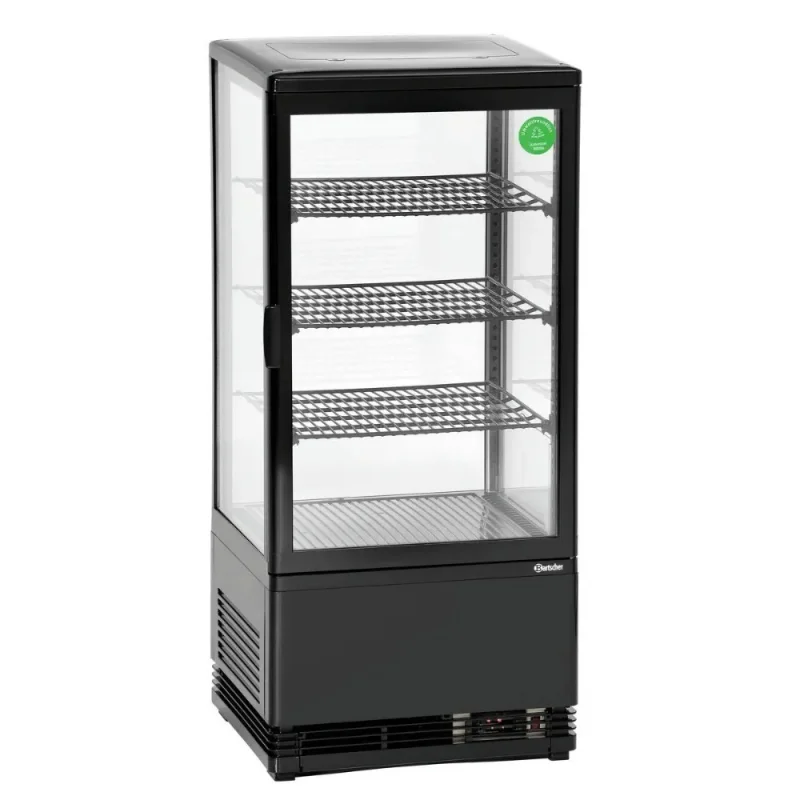 BARTSCHER - Mini vitrine réfrigérée 78L - Noir