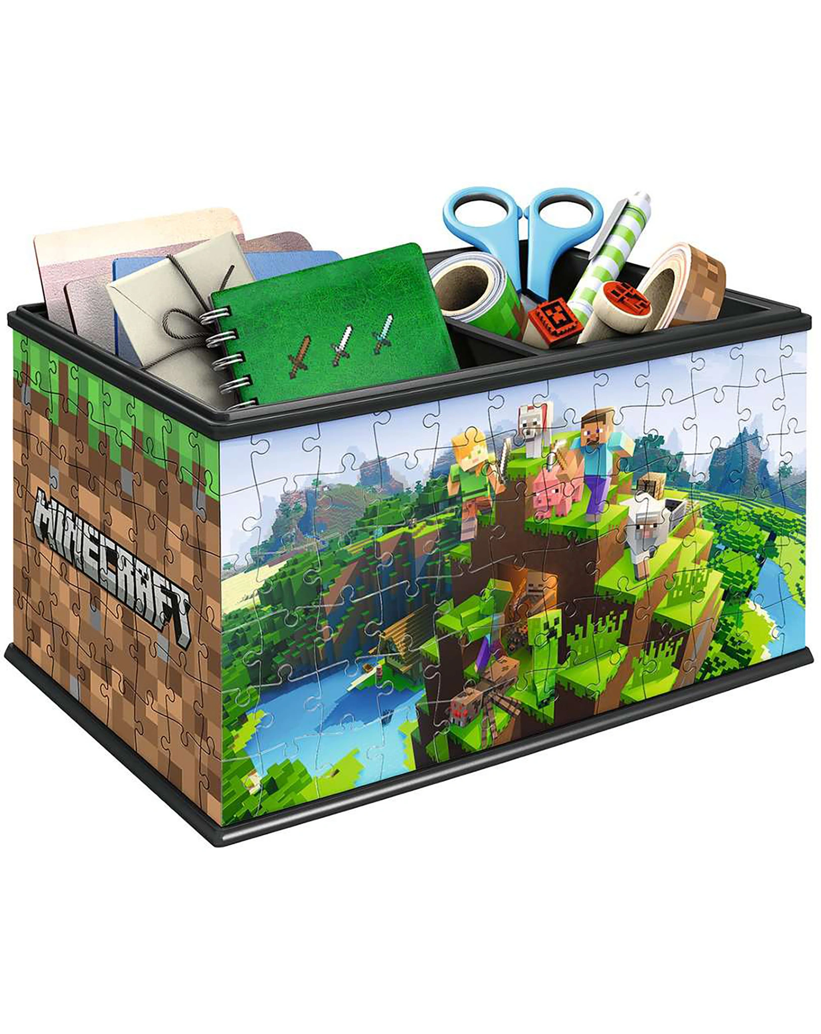 3D-Puzzle AUFBEWAHRUNGSBOX MINECRAFT 216-teilig