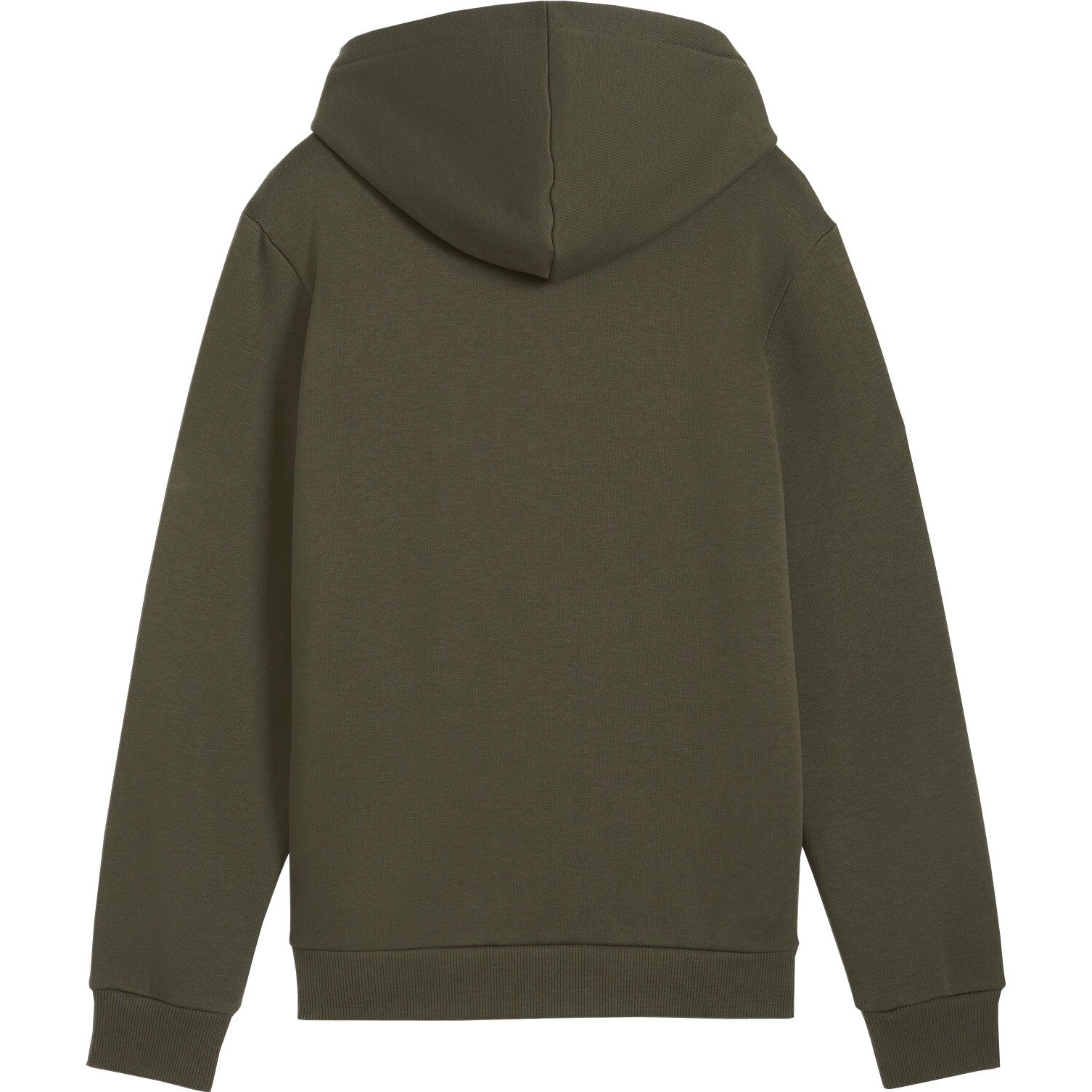 Puma Essentials+ 2 Col Big Logo Fleece Hoodie Jungen dark olive