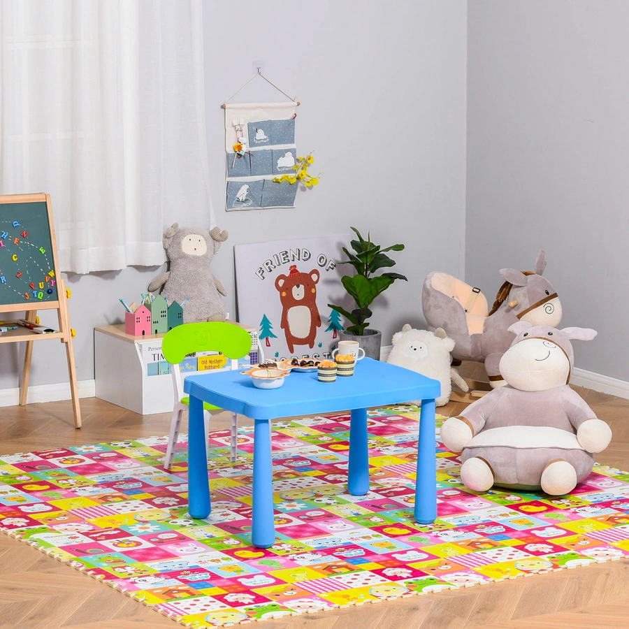 HOMCOM Puzzlematte 16-teilig mehrfarbig
