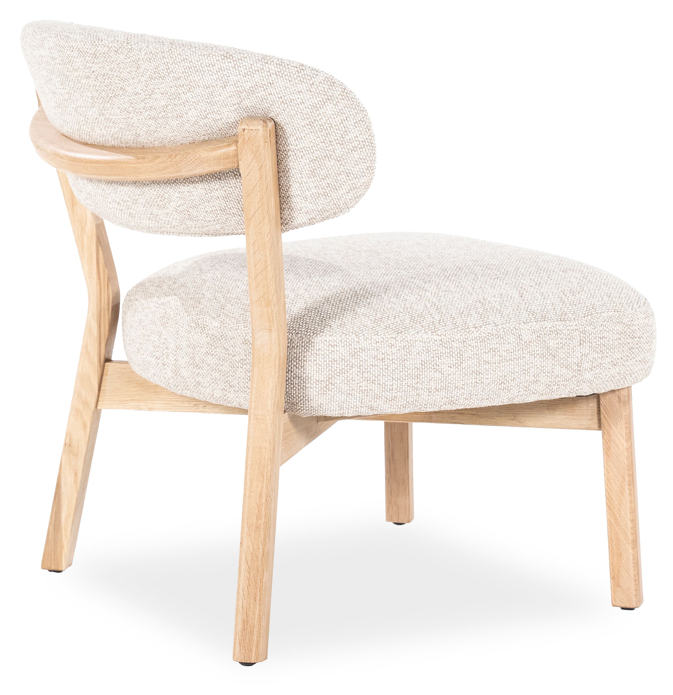 Fauteuil 96295 taupe Mikky B61 x D72.5 x H72 cm