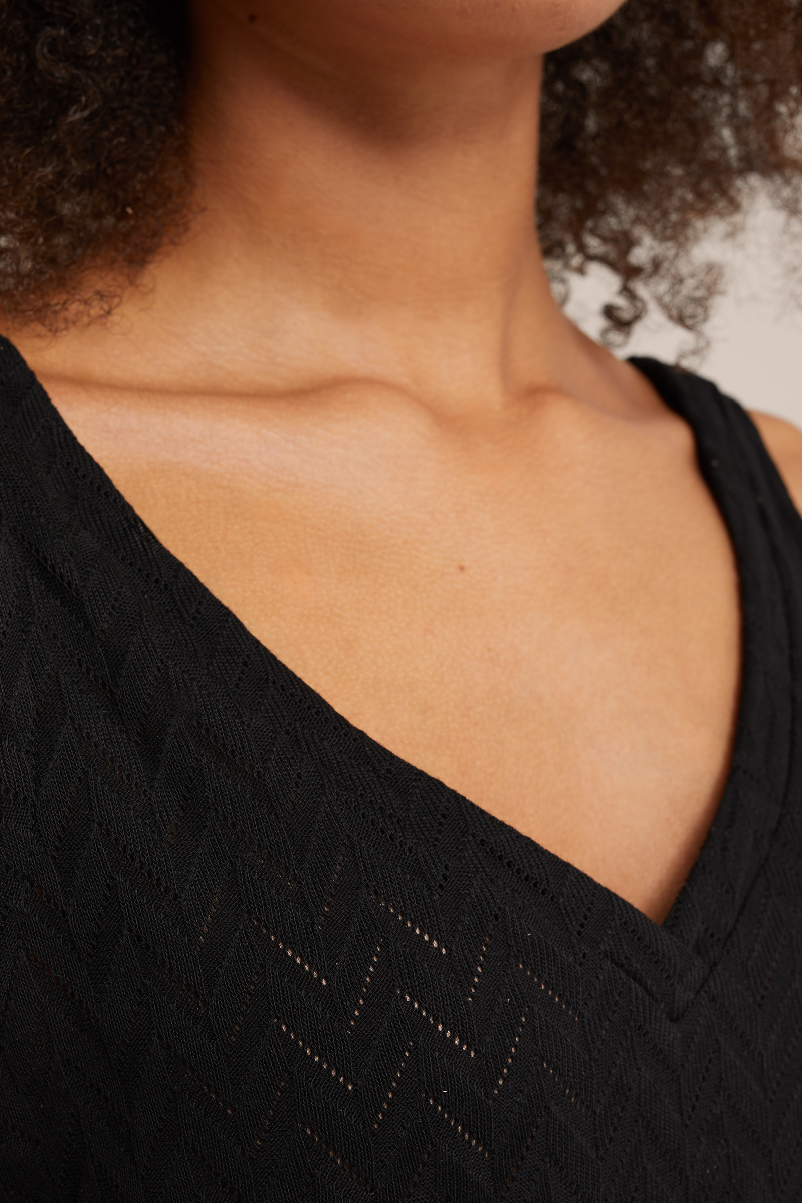 singlet met dessin WE Fashion Zwart