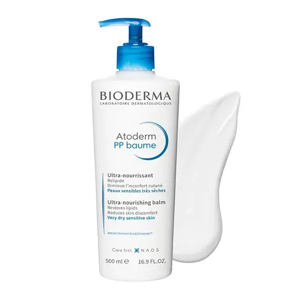 Bioderma Atoderm PP Bálsamo Ultranutritivo para Pele Sensível a Muito Seca 500ml