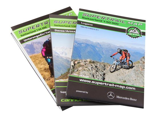 VISP Supertrail Map  ZERMATT