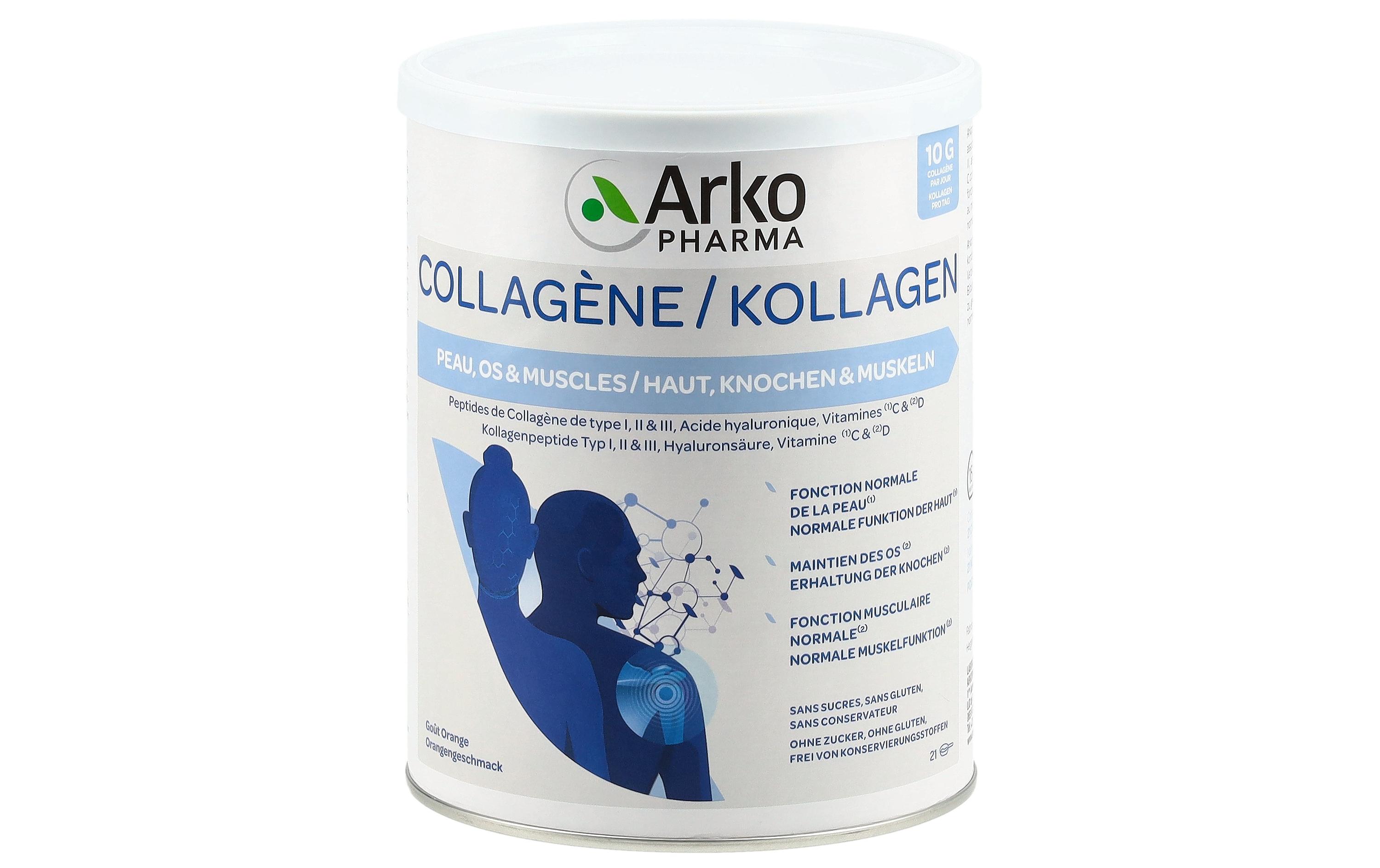 Kollagen Pulver Haut, Knochen und Muskeln 260 gNahrungsergänzungsmittel mit Kollagenpeptiden