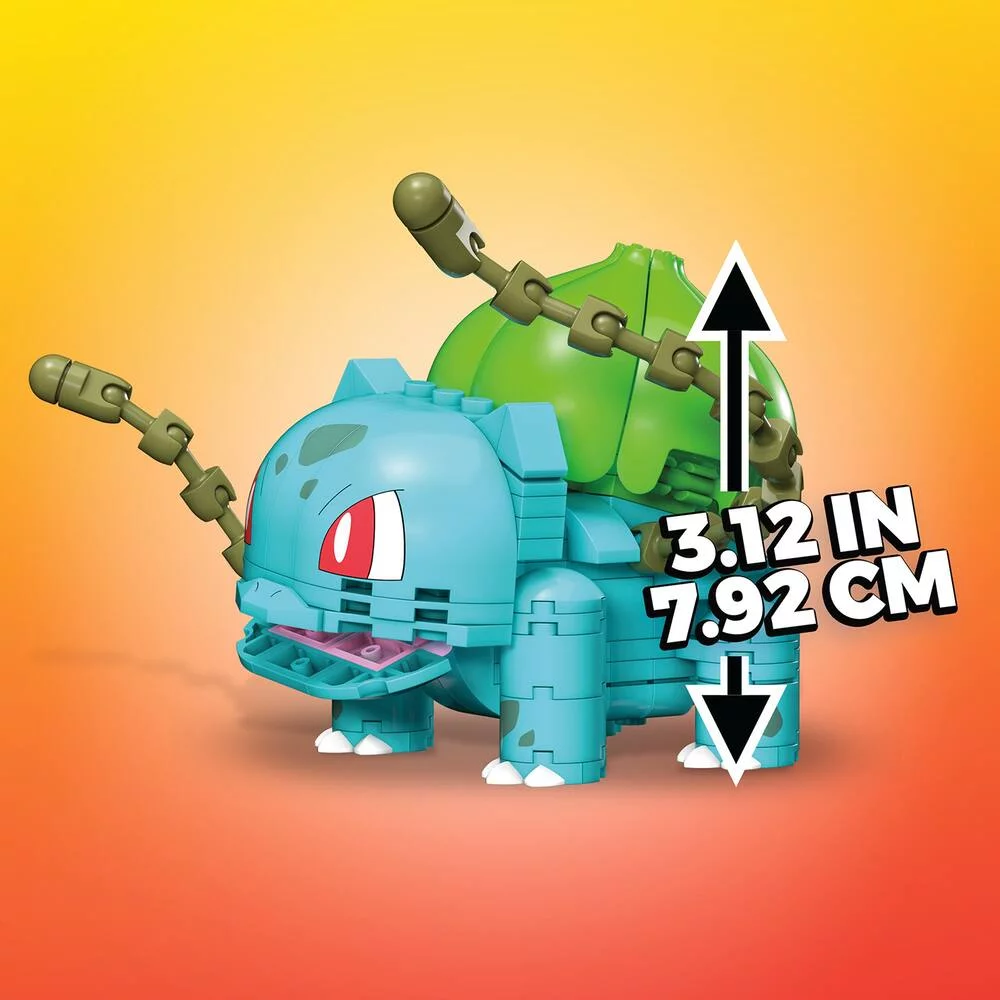 MEGA CONSTRUX - POKEMON BULBIZARRE A CONSTRUIRE - BRIQUES DE CONSTRUCTION