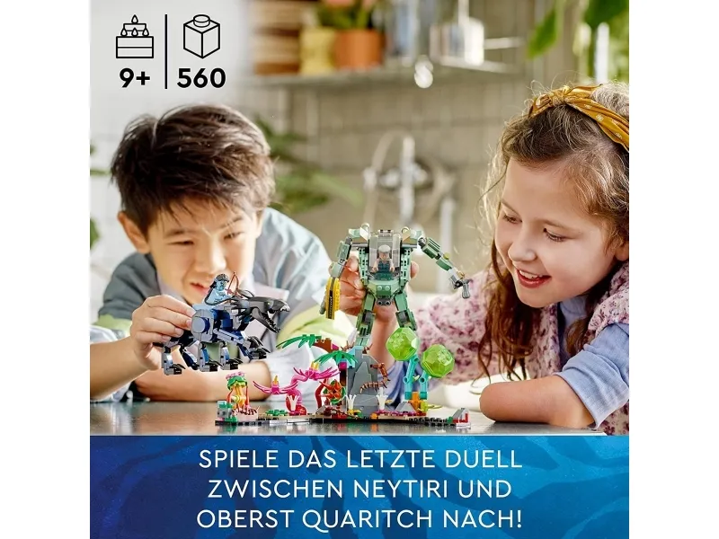 LEGO Avatar 75571 Neytiri & Thanator vs. AMP Suit Quaritch