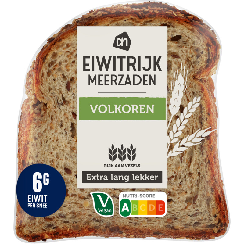 AH ELL Eiwitrijk volkoren meerzaden half
